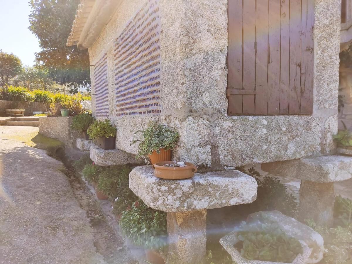 Casa Rural Area con piscina Gondomar Esterno foto