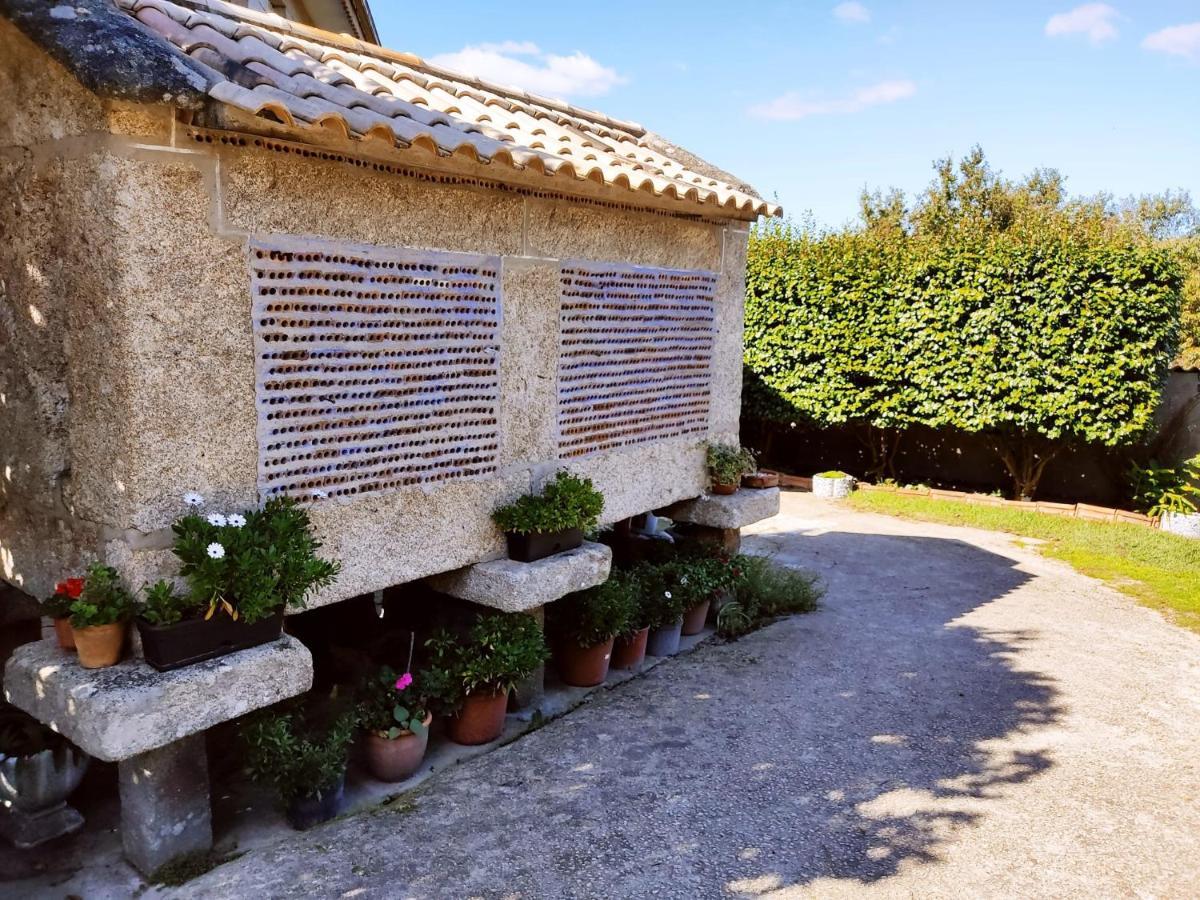 Casa Rural Area con piscina Gondomar Esterno foto