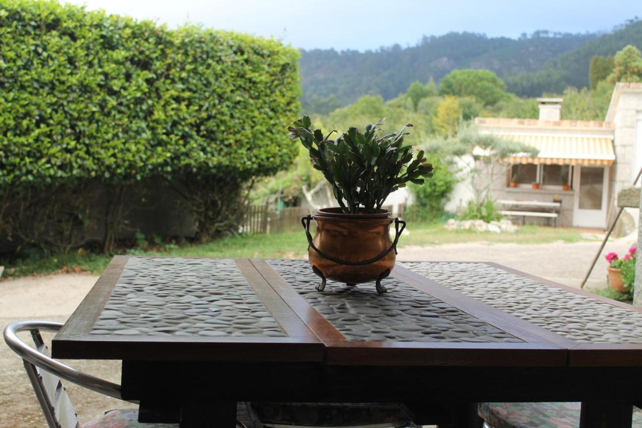 Casa Rural Area con piscina Gondomar Esterno foto